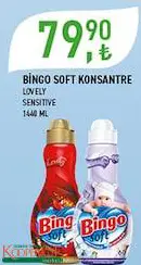 BİNGO SOFT KONSANTRE ÇEŞİTLERİ 1440 ML